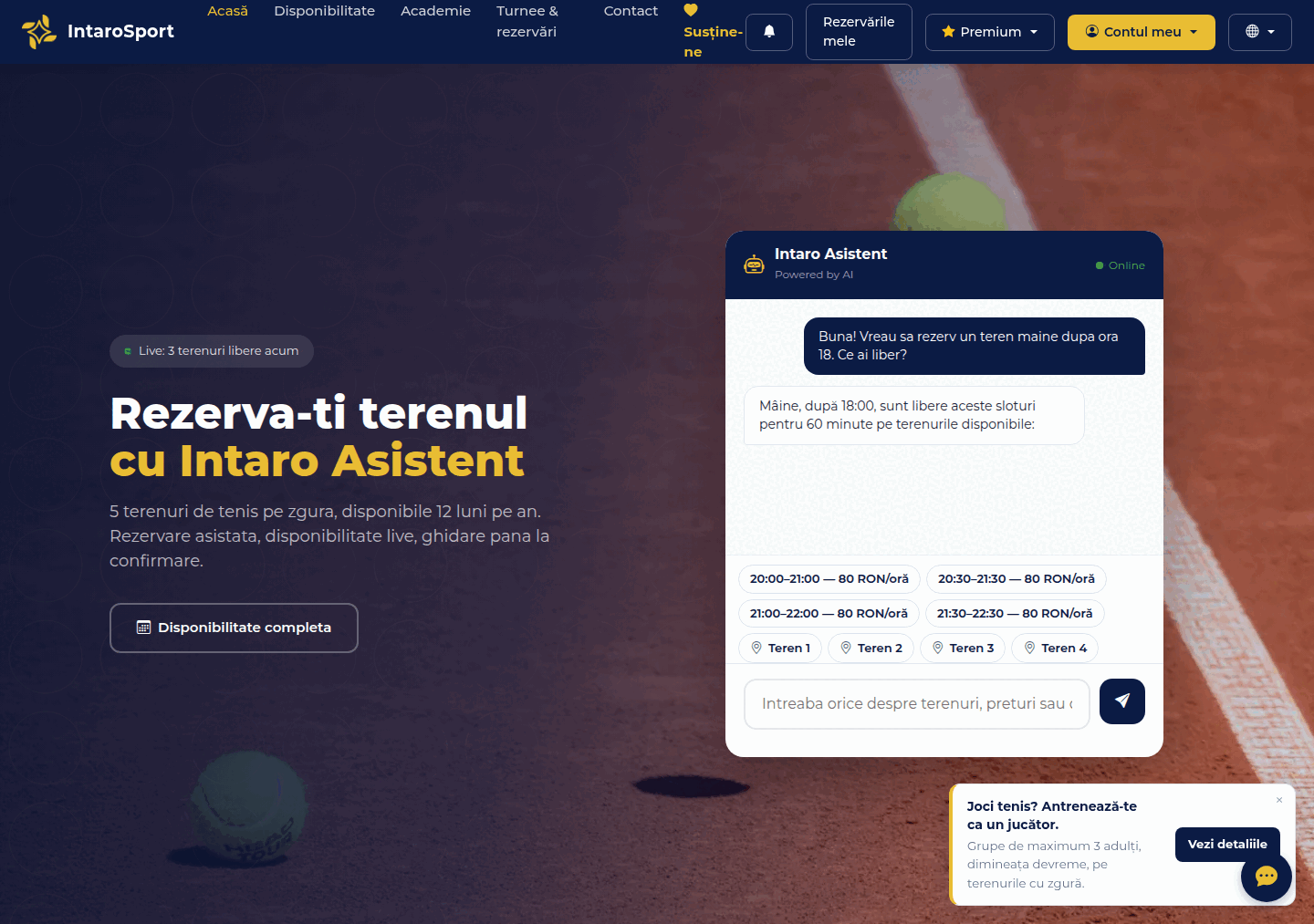 Assistant finding free slots